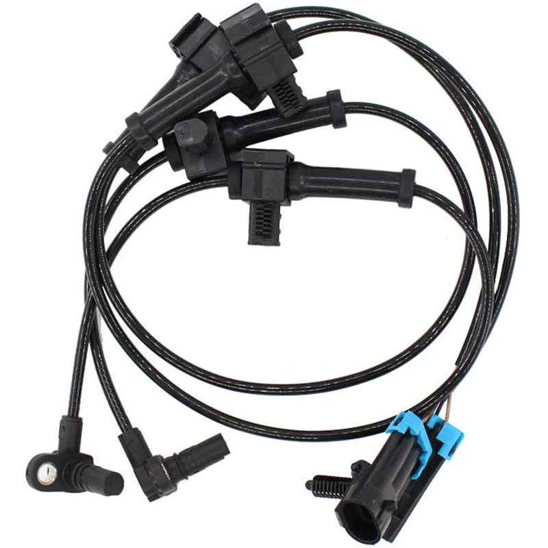 Replacement Rear, Driver And Passenger Side ABS Speed Sensors SET