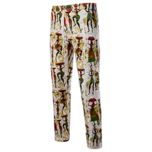 Man Nation Wind/Для досуга брюки в стиле вестерн K61