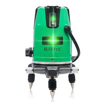 

2 Cross line Laser Level Self-Leveling 360 Horizontal And Vertical Cross Super Powerful Green Laser Beam Line