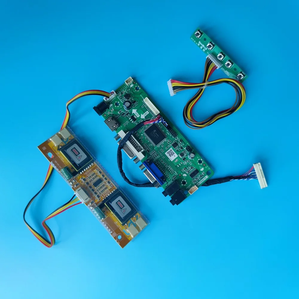 

Комплект для LM190E08-TLL3/TLL2/TLL1/TLJ8/TLJ6/TLJ5 VGA DVI панель драйвера M.NT68676 19-дюймовая плата контроллера 1280X1024 LVDS 4 лампы 30pin