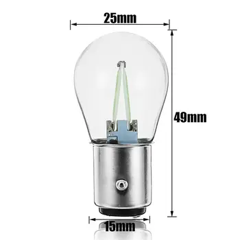 

Reverse Bulb Turn Signal Lamp Brake Parking Brake Stop Car Stop Signal Automotive Ice Blue Blue Accessories Replacement