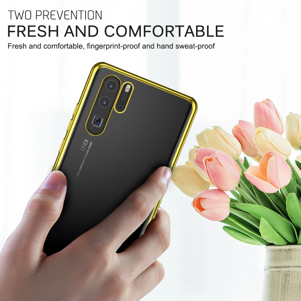 Мягкий силиконовый прозрачный чехол для Huawei P Smart Plus 2019 Nova 2 Lite Y7 Prime Y9 2018 Honor 9 10 6C