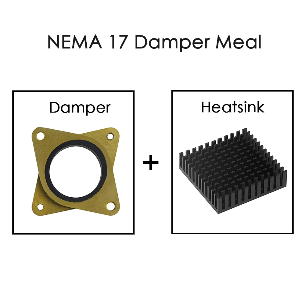NEMA 17 демпфер шрот и шаговый двигатель вибрационные демпферы импортный подлинный