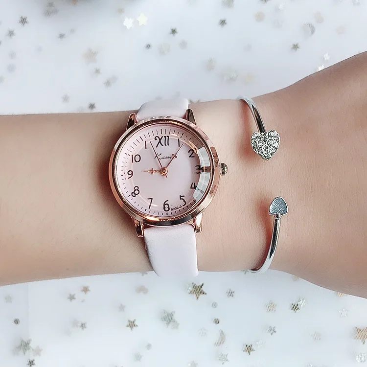 

Women Dropshipping Fashion Geneva Watch Women PU Simple Analog Leather Quartz Wrist Watches Luxury Brand Dress Women Watch Clock