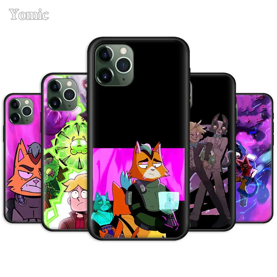 

Anime Final Space Silicone Case for Apple iPhone 11 Pro XR X XS MAX 7 8 6 6S Plus 5 5S SE 5C Black Soft Mobile Phone Cover Shell