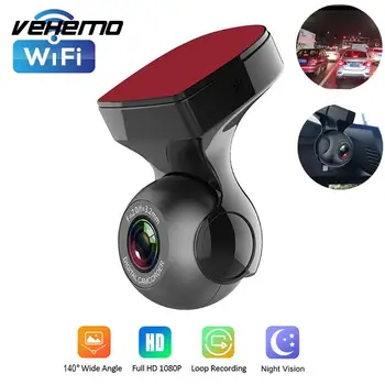 

Portable Car DVR Driving Recorder FHD Universal Dash Cam for Night Vision 1080P HD Loop Recording for Wifi