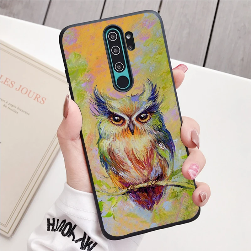 cases for xiaomi blue Cú Tranh Silicone Ốp Lưng Điện Thoại Redmi Note 8 7 Pro S 8T Cho Redmi 9 7A Bao xiaomi leather case charging Cases For Xiaomi