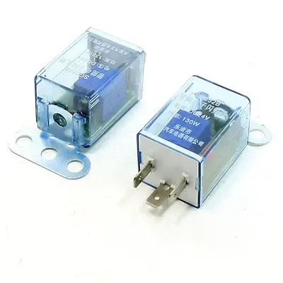 

10 Pcs Replacement DC 24V LED Light Indicator Lamp 3 Pin Car Flasher Relay