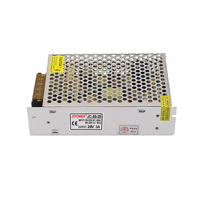

DC 28V 3A 85W led switching power supply intercom power Transformer use for led strip light,monitoring equipment