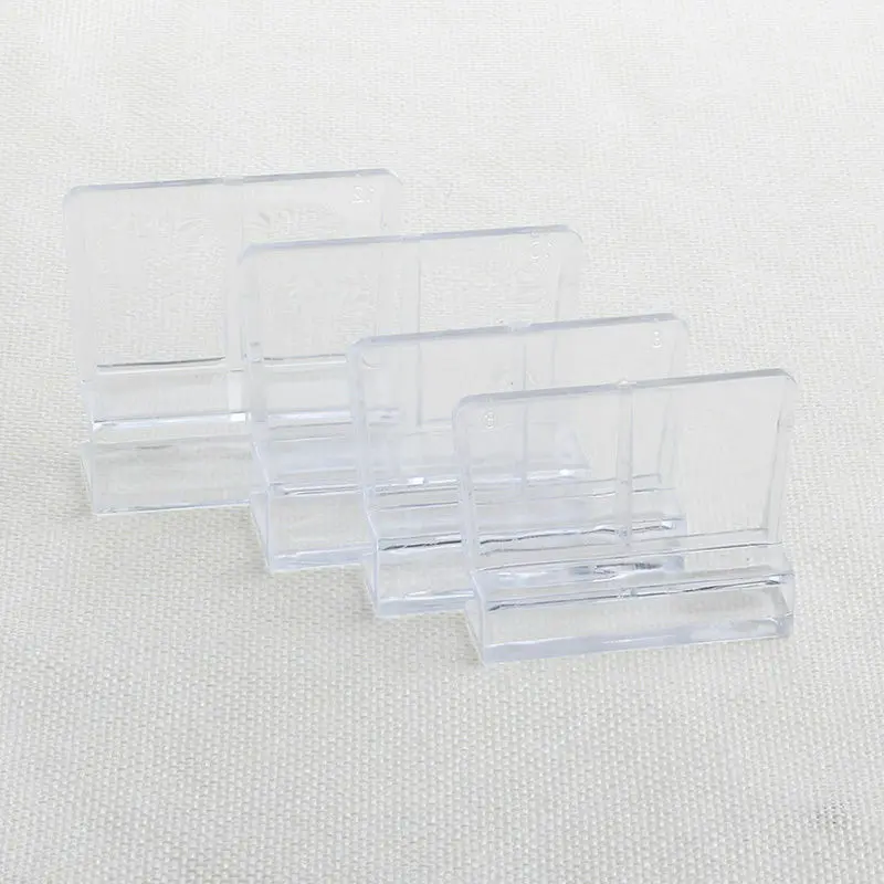 Fish Aquatic Pet Parts Aquarium Fish Tank Acrylic Clips Glass Cover Support Holders 4Pcs/lot 6mm/8mm/10mm/12mm