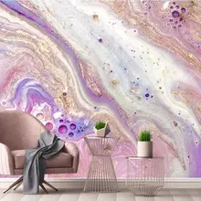 На заказ обои настенные фото стены современный минималистский абстрактная волна золотой мраморный узор ТВ фон стены