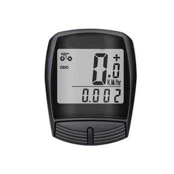 

Magnet Accessories Cycling Computer Waterproof Odometer Backlight Bicycle Speedometer LCD Display Clear Bike Wired Sensor