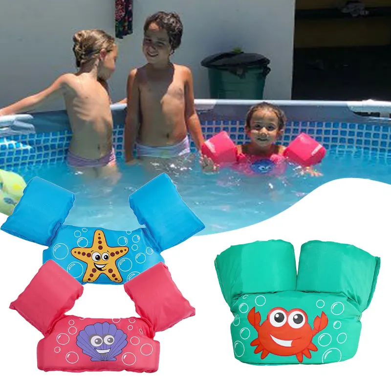 Детский Надувной для плавания жилет для детей от 2 до 6 лет спасательные куртки с героями мультфильмов детский плавательный бассейн, кольцо для плавания, ручное кольцо, безопасные тренировочные игрушки