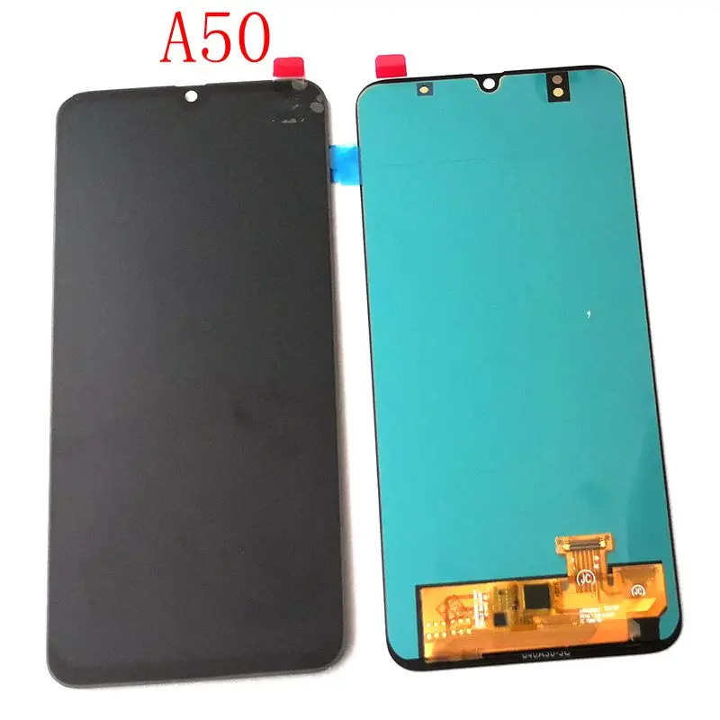 Oled для samsung Galaxy A50 SM-a505 a505F A505FN/DS lcd Сенсорное стекло полное для ремонта телефона A50 экран