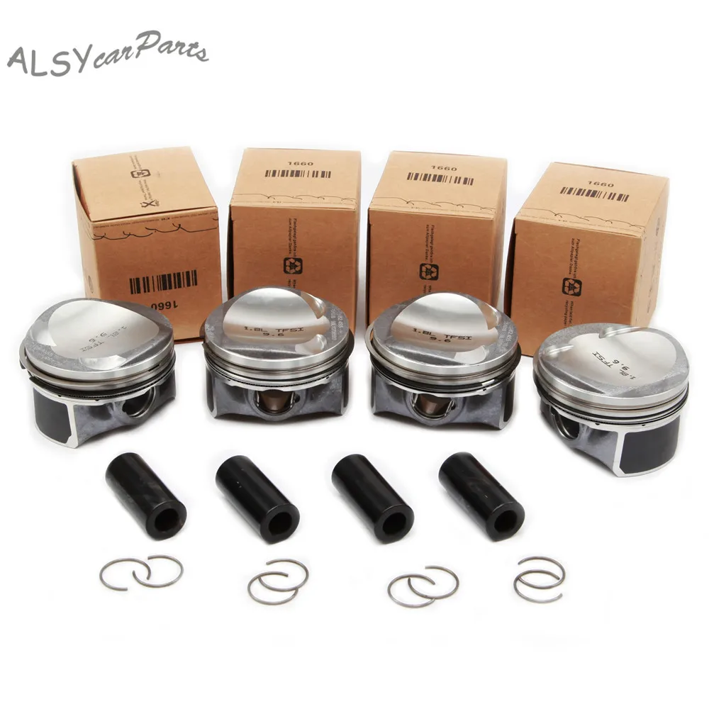 YIMIAOMO OEM 06L107065BD EA888 3 поколения поршень и капитальный ремонт посылка для audi A4 Volkswagen golf jetta 1,8 TFSI 06L107065BD