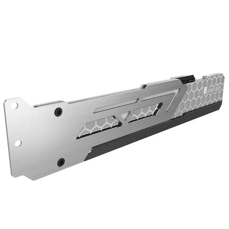 Jonsbo V3 RGB видеокарта с поддержкой рамки красочные 3 Pin автоматический светодиодный Универсальный видео держатель для карт кронштейн