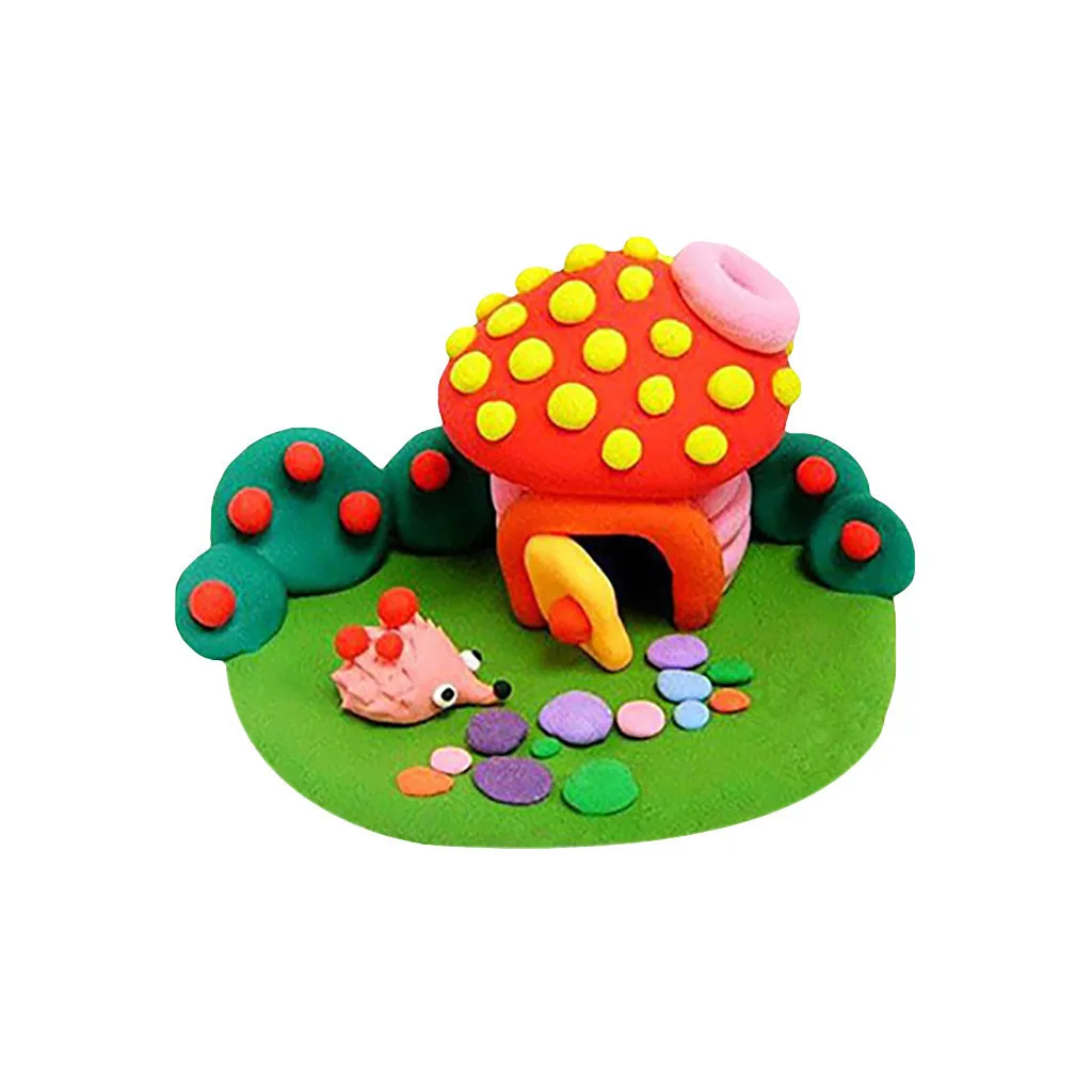 Soft Clay DIY Toys Children Educational Plasticine Colorful Kids Gift Child Creativity Imagination Education toys #B