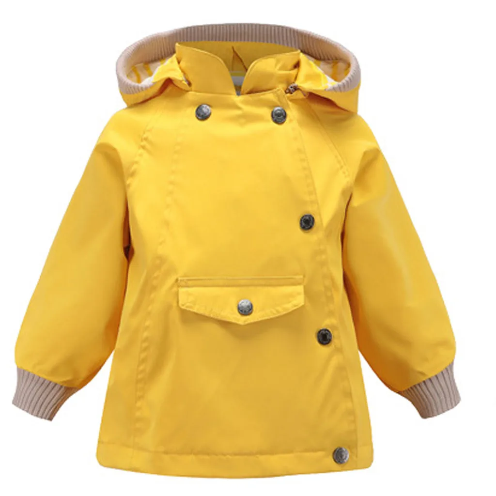 Kids Baby Clothes Boys Jackets Toddler Cartoon Animal Hooded Coat Jacket Outwear Windproof Outfits Children Girl Clothes