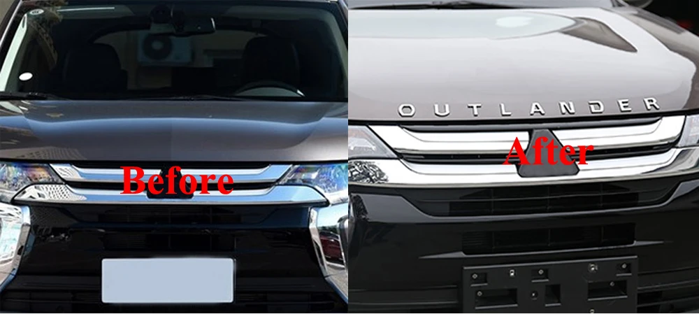 3D металлический Стикеры наклейка на капот автомобиля аксессуары для Mitsubishi Outlander 3 2 2013 Outlander эмблема Стикеры
