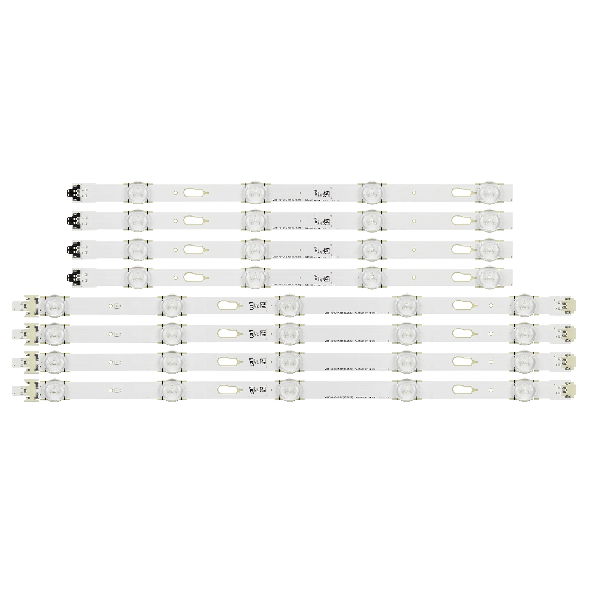 Nova Pcs Tira Conduzida Luz de Fundo para Samsung Ue40j6370 Ue40j6300ak Ue40j6500au S_5j63_40 Lm4100117n Cy-wj040cglv