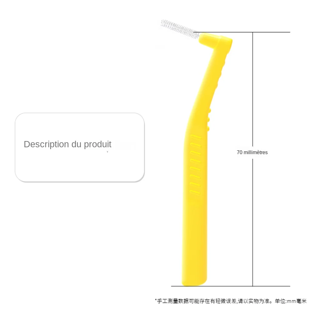 4 Pièces Fausses Dents Avec Brosse De Nettoyage - Outil Dentaire Bleu - Neuf