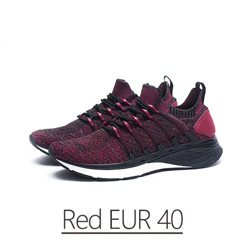 Red40 Xiaomi Mijia Shoes 3 Мужские Беговые Спортивные Нескользящие кроссовки композитная промежуточная подошва ПУ стабильная поддержка слой полный вид светоотражающий дизайн - Цвет: Red40