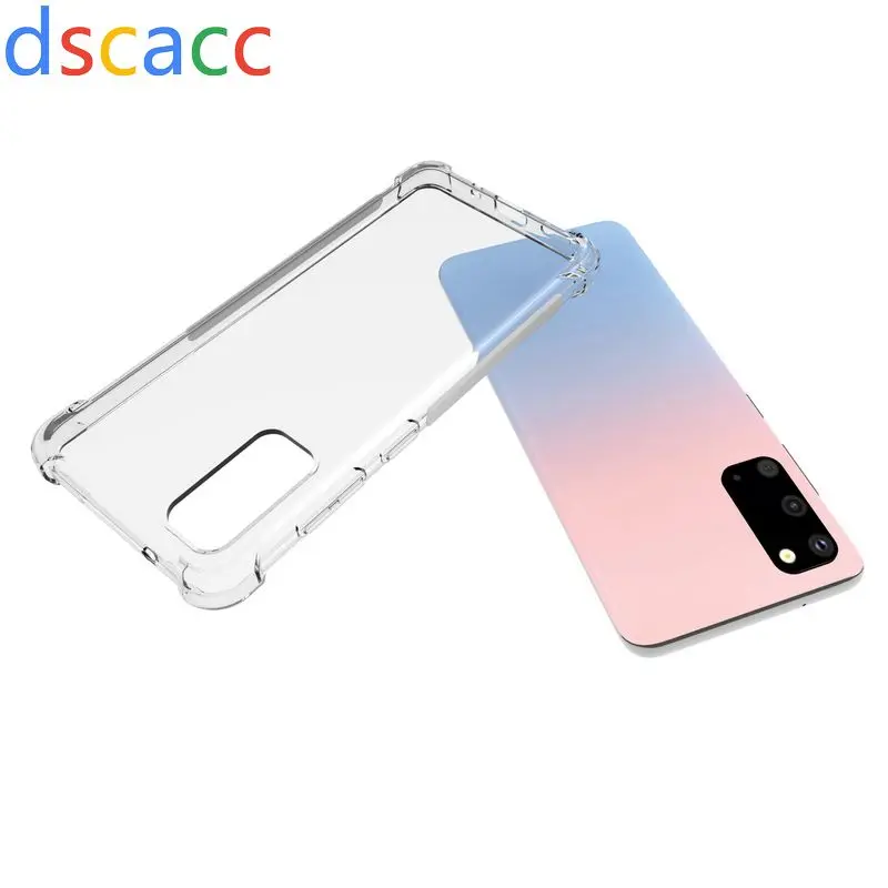 Чехол DSCACC с воздушной подушкой для samsung Galaxy A51 A71 S11 S11Plus S11E A01 A21 Note 10 Lite S10 Lite 100 шт