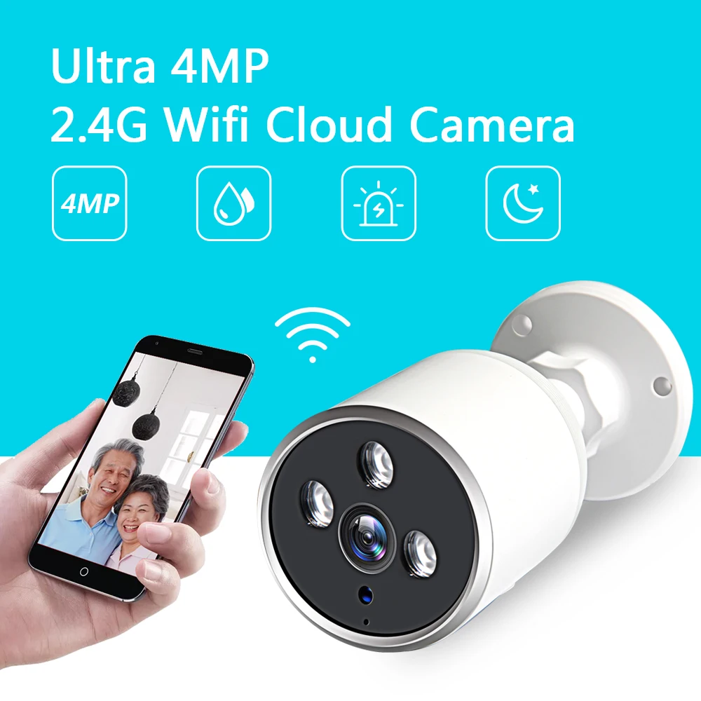 INQMEGA 720P 1080P wifi ip-камера пуля ONVIF наружная Водонепроницаемая камера видеонаблюдения Двусторонняя аудио приложение Удаленный просмотр TF карта