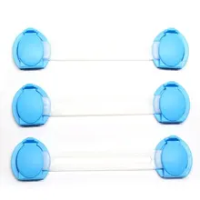 3 упаковки Дверной доводчик Шкаф Холодильник Безопасный ящик для детей младенцев