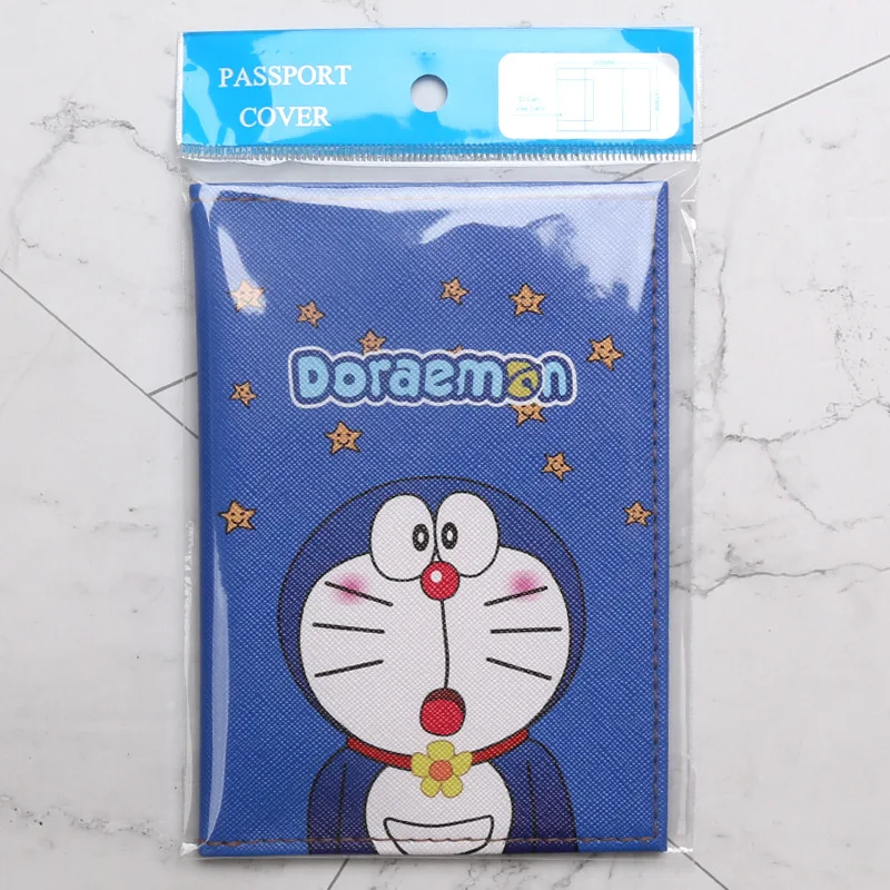 Doraemon Spring Card Holder Pass Case