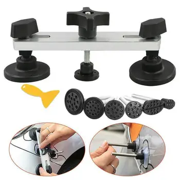 

Car Dent Repair Body Damage Fix Tool Pulling Bridge Puller Dent Removal Glue Tabs Hand Repair Tools Kit Paintless Universal