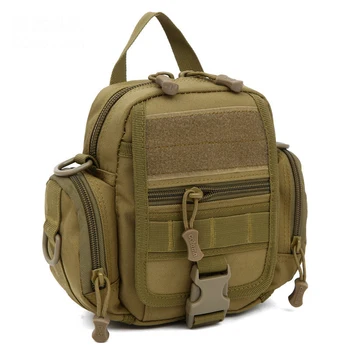 

Men's Military Camo Tactical Crossbody Bag Waterproof Shoulder Bags Messenger Riding Small Bag Outdoor Sports Travel Handbag