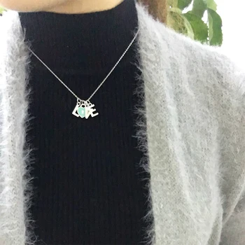 

925 sterling silver LOVE letter necklace for women classic popular original fashion charm lady Christmas gift free shipping