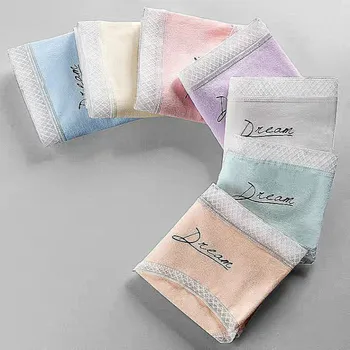 

Women Ice Silk Panties Seamless Briefs 4Pcs/Set Sexy Lace Underwear Low Waist Female Lingerie Panty Soft Underpants New