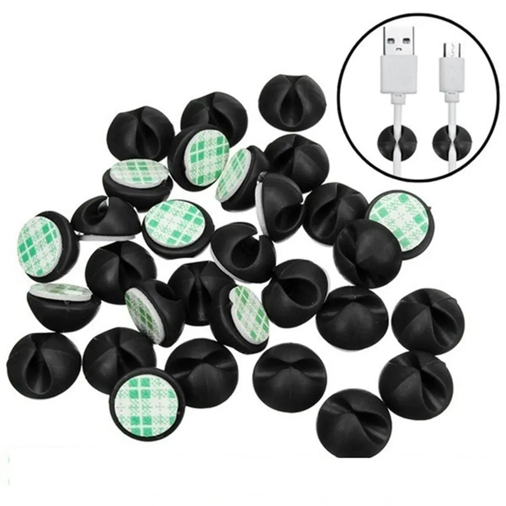 10 шт. Настенный Круглый USB-кабель |