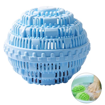 

1PC Eco-Friendly Laundry Cleaning Ball Magic Anti-winding Clothes Washing Products Reusable Decontamination Cleaning Tool