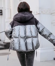  Winter Women Fashion Warm Wool Hooded Pocket Zipper Long Sleeve Windproof Fur Thicken Solid Colors Coat Padded Jackets New Parka 