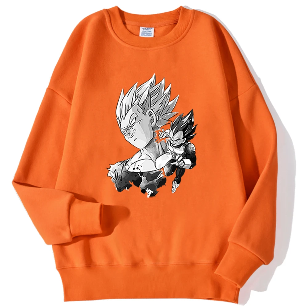 

Dragon Ball Hoodie Men Anime Comfortable Sweatshirt Hip Hop Crewneck Pullover Fashion Loose Clothes Simplicity Loose Streetwear