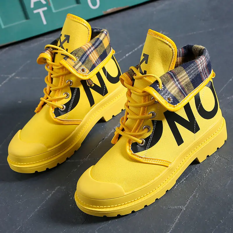 Summer Women Martin Boots Breathable Round Toe Ladies Flat Boots Net
Red Increased Graffiti Denim Solid Rubber Female Flat Boots