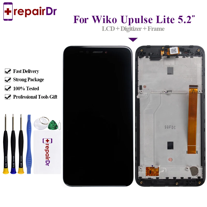 

5.2" LCD For Wiko UPulse Lite LCD For Wiko U Pulse Lite LCD Display Screen With Touch Screen Assembly