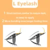 Yelix L Curl Lash Extension 8-15mm MIX Matte Mink Eyelashes Extension  Individual Eyelashes L+/LU/M Curl Makeup false Lashes ► Photo 2/6