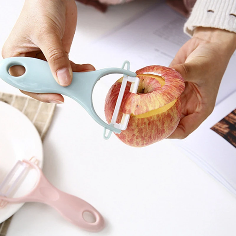 JOYWE Vert-Éplucheur De Fruits, Peeler Légumes, Eplucheur Céramique