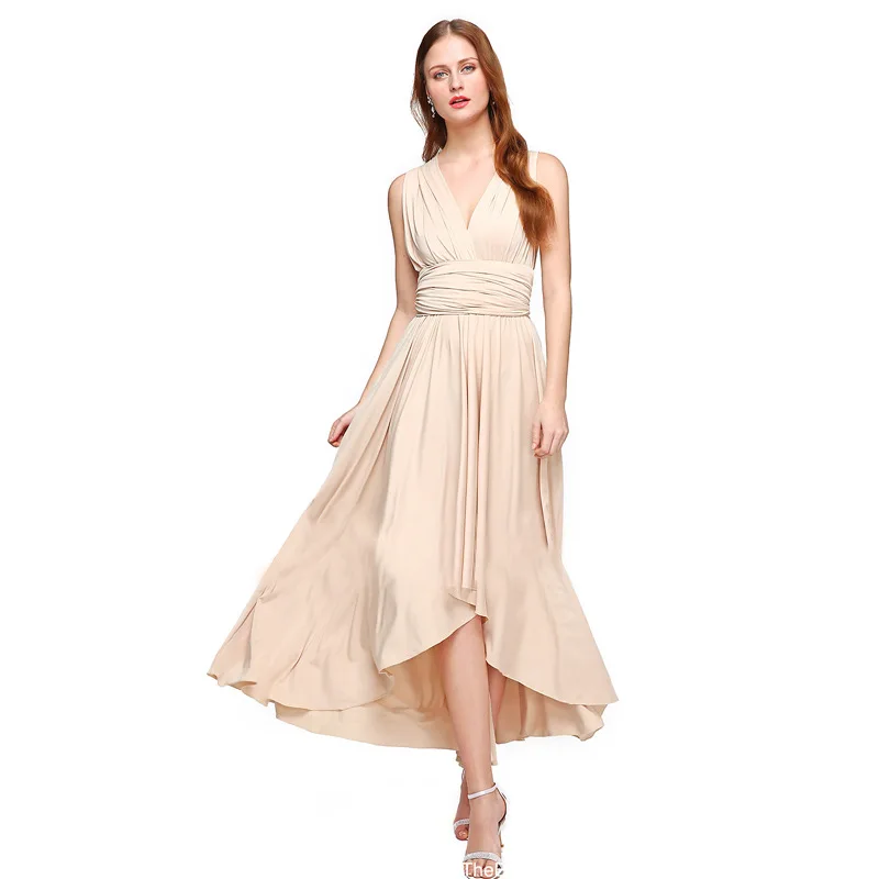 

Sexy Women Multiway Wrap Convertible Boho Maxi Club white Dress Bandage Long Dress Party Bridesmaids Infinity Robe Longue Femme