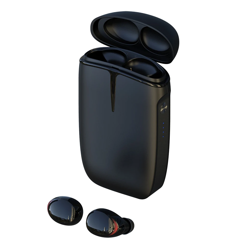 

2020 Newest Design Wireless Earbuds TWS Bluetooth Headphone Earphone Binaural Call HM60 3000mAh Power Bank for Mobile Charge