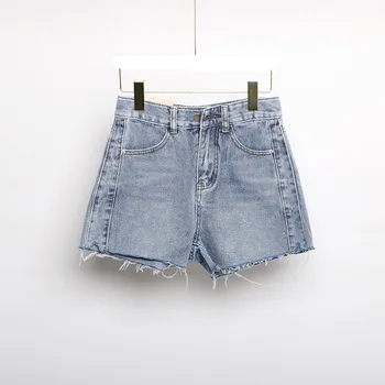 

Women Jeans 2020 New Women Clothes Summer Denim Shorts Women High Waist Jeans Hot Pants Blue Ladies Jeans