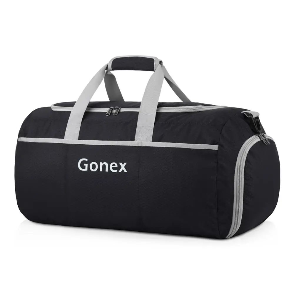 Gonex, 70L, складываемая дорожная сумка, легкая, для багажа, вещевой, через плечо, удобная сумка для улицы, для студентов, кемпинга, деловой поездки