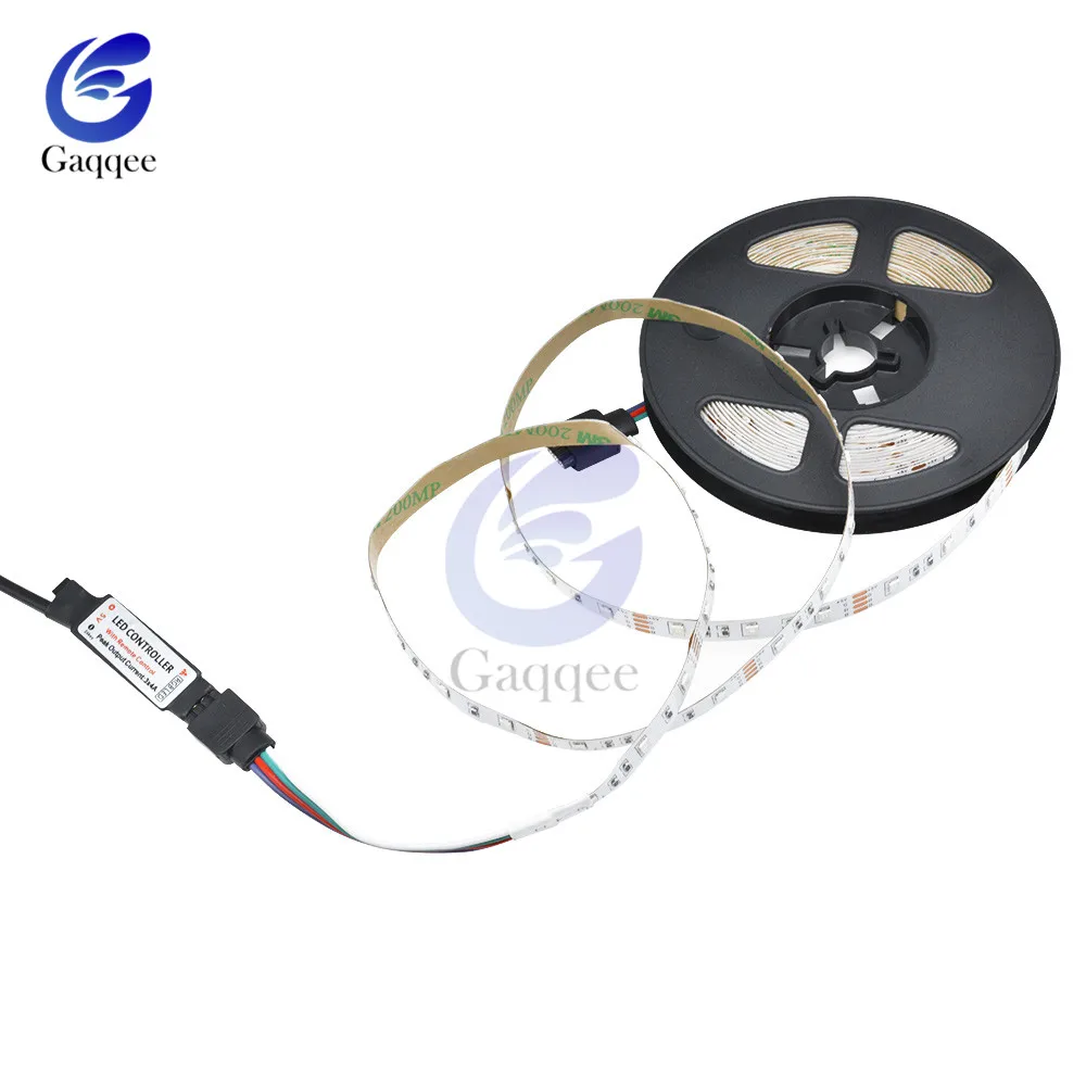 RGB светодиодные лампы 2835 SMD LED/M для шкафа кухни светодиодная лента 1 5 м