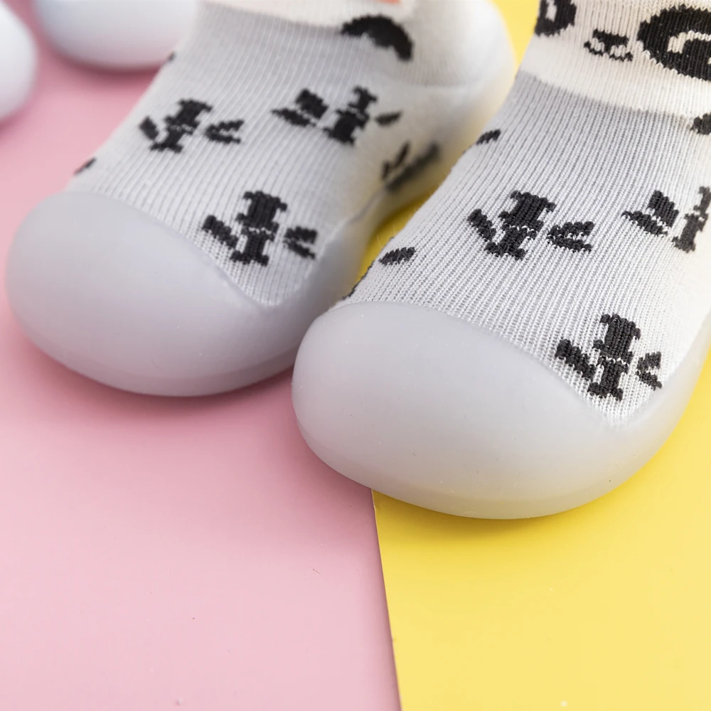 spring baby sock shoes cute animal style floor shoes chidren anti-slip home