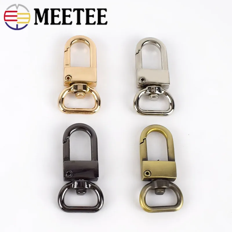 10 Pcs Silver Lobster Swivel Clasps Trigger snap Bag Purse Strap