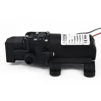 

DC12V 75PSI-130PSI 6L/Min Water High Pressure Diaphragm Self Priming Pump